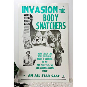 Vintage Poster Movie - Invasion of the Body Snatchers